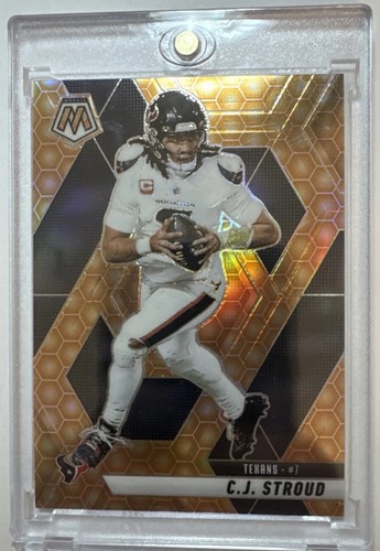 2025 Panini Mosaic CJ STROUD HONEYCOMB Prizm SSP Parallel #71 Houston Texans QB
