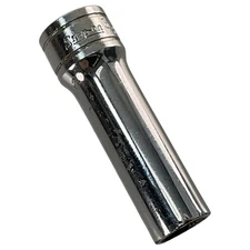 Snap-on SFS121 Deep Socket 3/8" Drive 3/8" SAE 6 Point USA Made Good Used Cond