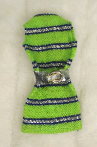 Vintage Barbie Now Knit  Dress  and belt # 1452 💕