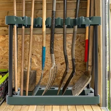 Garden Tool Organizer Rolling Utility Cart Holds 40 Yard Tools Storage Home US