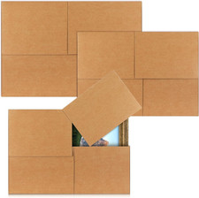 2 Sets 8 Pcs Large TV Picture Mirror Moving Boxes, 40" X 30" X 4"/60" X 40" X...