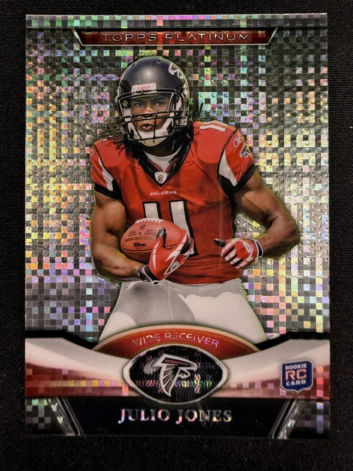2011 Topps Platinum #7 Julio Jones Xfractor Rookie
