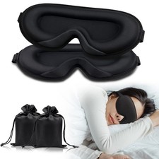 Sleep Eye Mask for Women Men, No Pressure 3D Eye Mask for Sleeping, Blackout ...