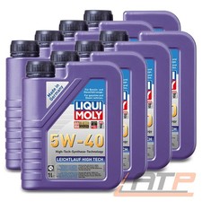 8x 1 L LITER LIQUI MOLY LEICHTLAUF HIGH TECH 5W-40 MOTOR-�L MOTOREN-�L 50047868