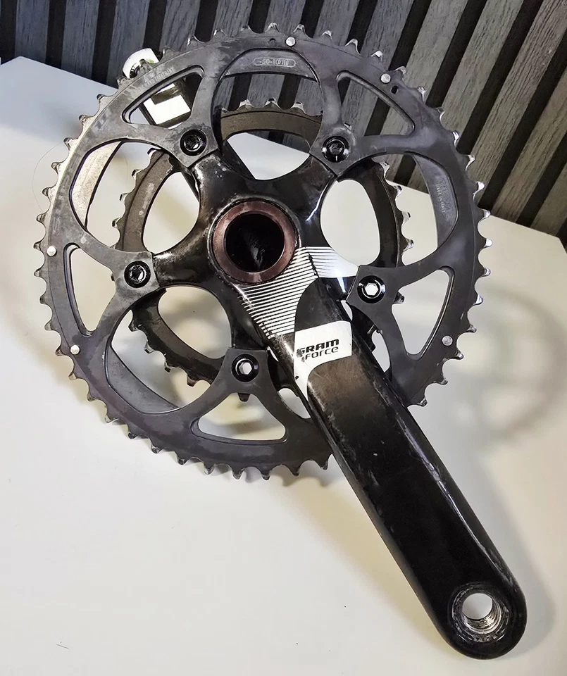 Sram Force Super 11 Kurbelgarnitur 2×10/2×11/ 172,5 mm. - Bild 2 von 4