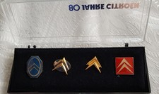 4 Ansteckpins, Pins, Rarität, 80 Jahre Citroen