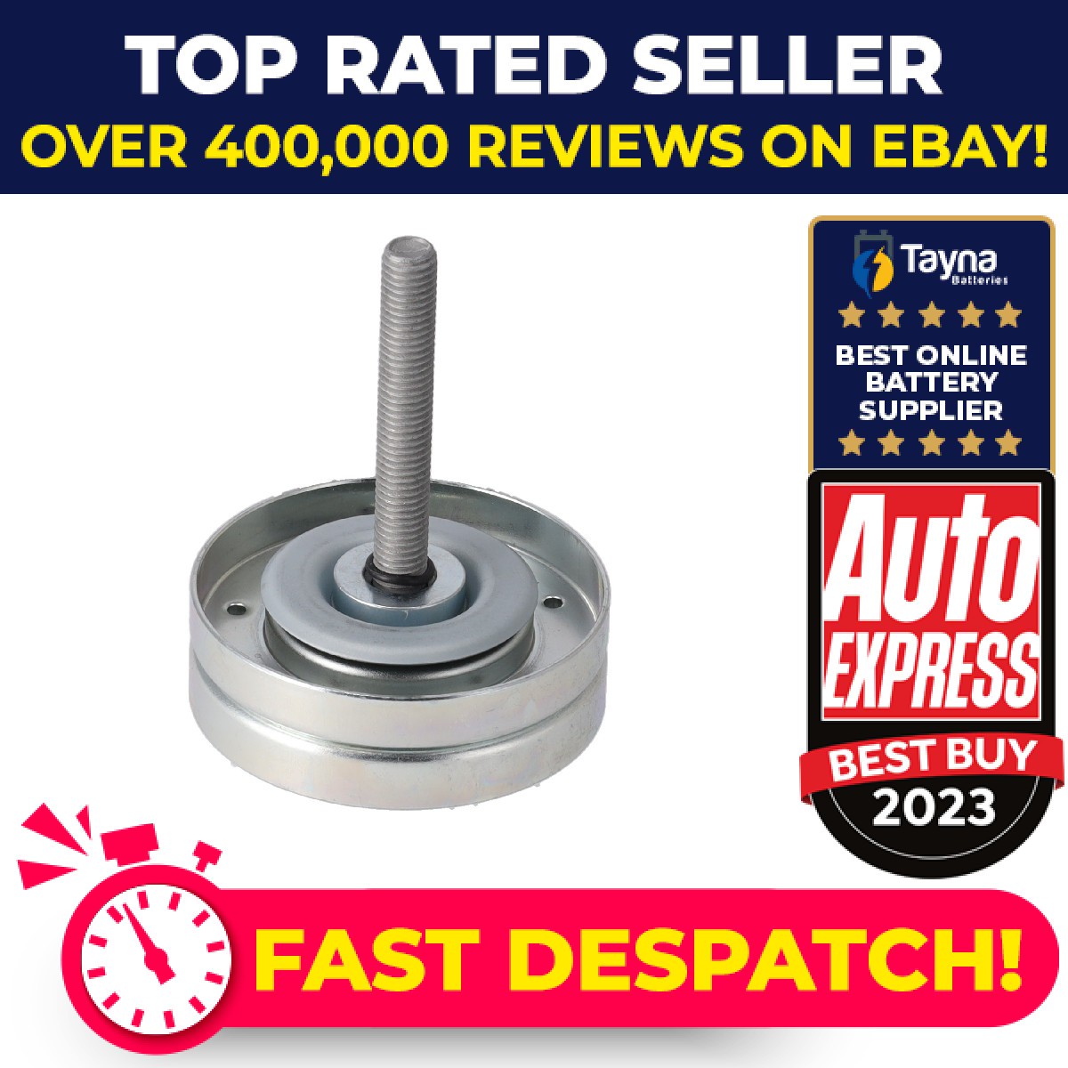 Aux Belt Idler Pulley 31069 Febi Guide Deflection 03D145276A 03D145276D Quality