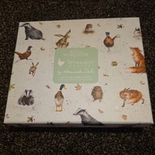 Wrendale Designs Wiejskie zwierzęta Zestaw 6 widelców do ciasta