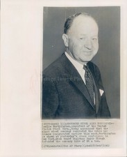 1962 Leslie Worthington President US Steel Corporation Business Vintage Photo