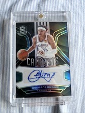 Ousmane Dieng 2023-24 Spectra CS-ODG Catalysts Signatures Holo 91/99 OKC Thunder