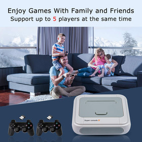 Retro Video Game Console Built in 117,000+ Games,Emulator Console Compatible wit