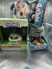 Star Wars Furby Furblet Grogu Interactive Plush Perch d Mandalorian Anzellan