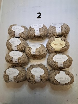 11  Knauel (2) Handstrickgarn Debbie Bliss Donegal Aran Tweed, 100% Wolle