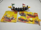 Vintage 1987 Lego 6049 Viking Voyager Boat Castle Lion Knights NrComplete *Read*