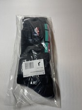 NBA Nike Authentic Black 2Xl High Knee Socks PAA523-010 S158