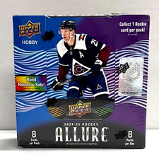 2024-25 Upper Deck Allure NHL Hockey Factory Sealed Hobby Box