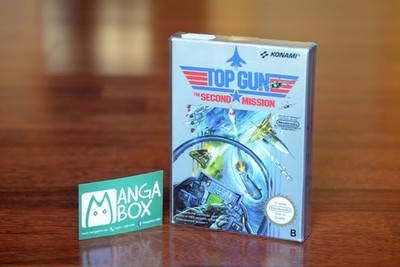 TOP GUN: The Second Mission   CIB OVP NINTENDO NES  NOE gebraucht, SEHR GUT