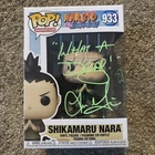 Funko Pop! Vinyl Shikamaru Nara Naruto #933 Autographed JSA