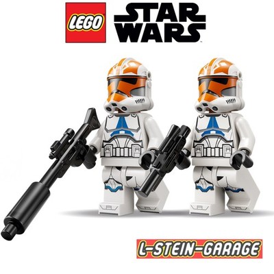 LEGO  Star Wars Minifiguren 75449 Figuren 2 Klonkriegern der 332. mit Blaster