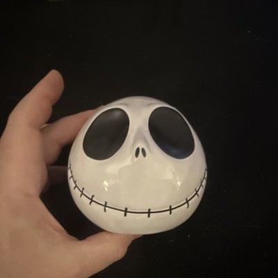Disney Jack Skellington Ceramic Planter Halloween Nightmare Before Christmas
