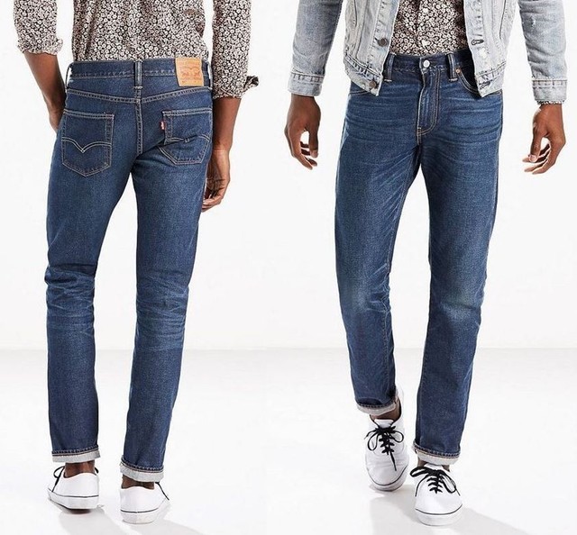 levi's 511 slim fit selvedge jeans