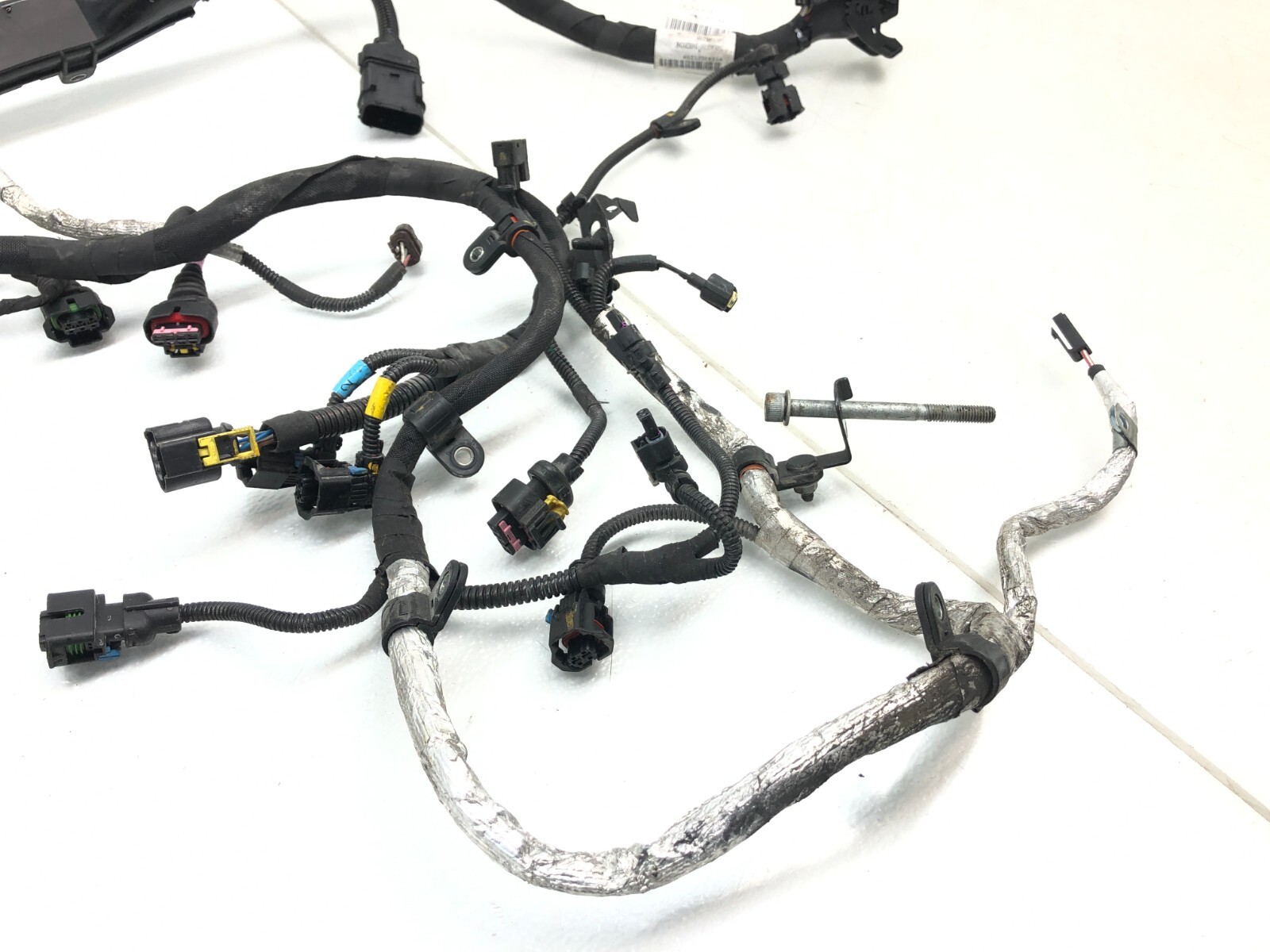2014-2019 MASERATI GHIBLI S Q4 3.0L V6 AWD ENGINE WIRING HARNESS OEM.