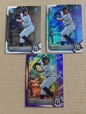 2022 Fidel Montero Bowman Chrome..Mojo..& Purple Mojo Rookies