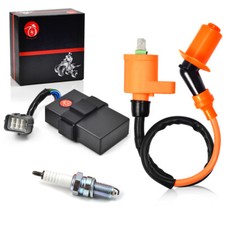 Ignition Coil CDI Spark Plug For Honda FourTr...