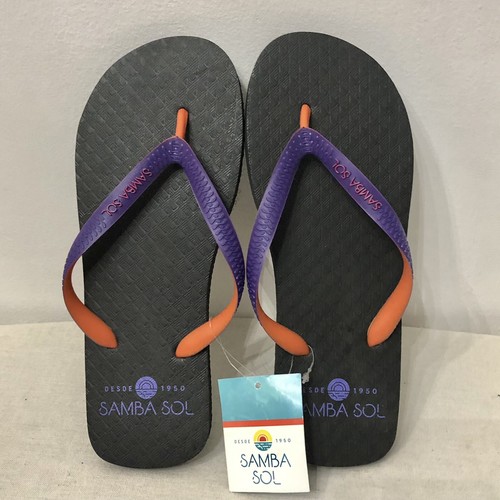 Men's Flip Flops Size 11.5 To 12 Beach Casual Summer Relaxed Samba Sol EUR 45 - Picture 3 of 10