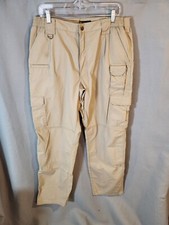 5.11 511 Tactical Series Pants Mens Tan Khaki Cargo Pants 36x34