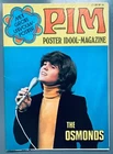 THE OSMONDS 1974 vintage Dutch POSTER MAGAZINE Donny Osmond