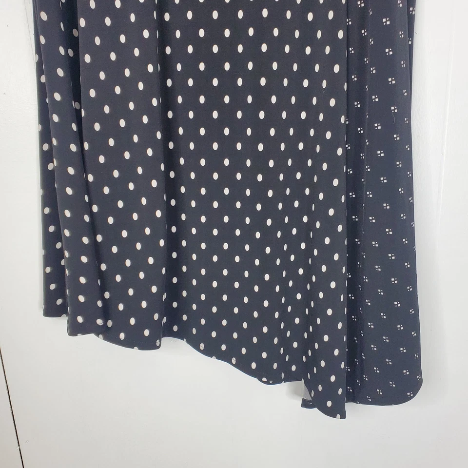 Falda Chicos Asimétrica Lunares Mujer Gótica Elástica Pull On Mujer XL 2 Foto 3 de 4