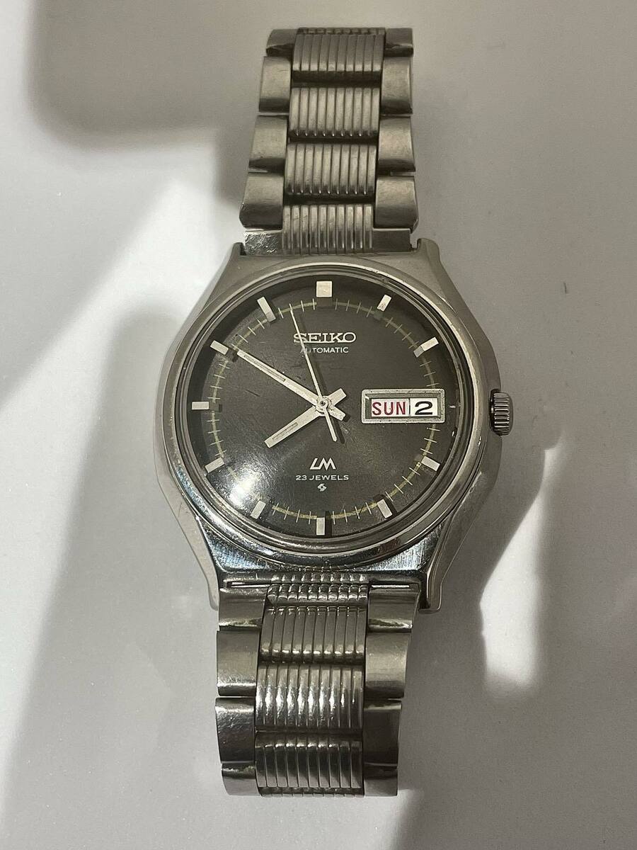 SEIKO Lord Matic LM Automatic Black Dial Date&Day 23 Jewels SEIKO Lord Matic LM Automatic Black Dial Date&Day 23 Jewels