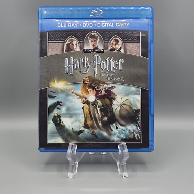 Harry Potter and the Deathly Hallows Part 1 Blue Ray Disc DVD Year Seven