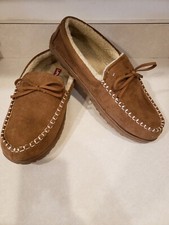Levi's Mens Kameron Microsuede Comfort Moccasin Indoor/Outdoor Slipper Shoe