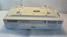 SONY White Under Kitchen Cabinet AM/FM Radio CD Player System ICF-CD523 WORKS