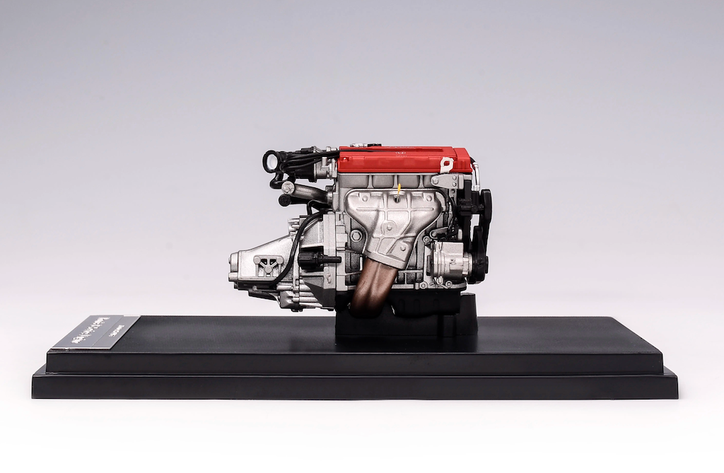 ZD MH 1:18 HEC JDM Civic Type R EK9 B16B Vtec Engine Model Diecast