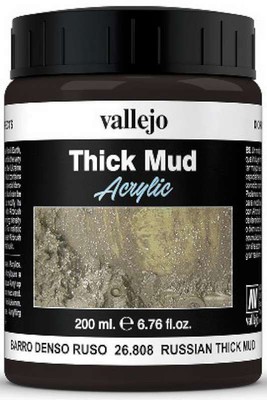 200ml Bottle Russian Thick Mud Diorama Effect
