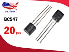 BC547B (20 pcs) NPN TO-92 Transistor - Free & Fast shipping