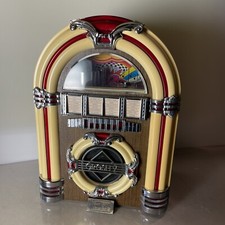 Crosley CR-11 Collectors Ed. Lighted AM/FM Radio Cassette Jukebox. Vintage