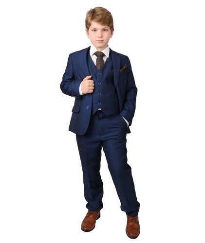 Il PARLAMENTO Ragazzi Abito Blu, Bambini Paggetto Matrimonio Ballo Vestito  Blu Navy Età 1 a 14 | eBay
