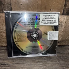 TOSHIBA SATELLITE M100/M105 SERIES - RECOVERY & APPS, DRIVERS , Sealed