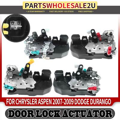 Door Lock Actuator Fits Chrysler Aspen 2007-2009 Dodge