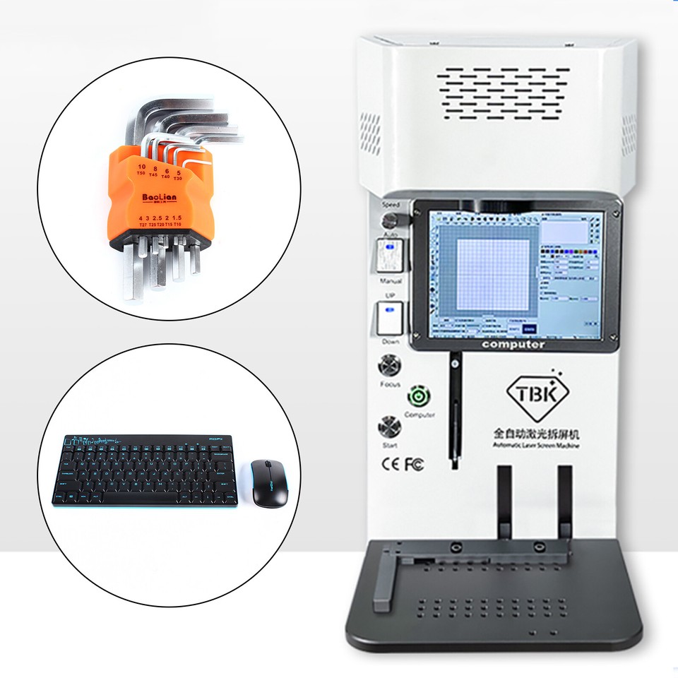 TBK958B Automatic Laser Machine Back Glass Separator For iPhone Mobile