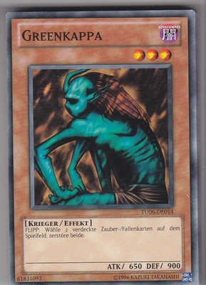 YU-GI-OH Greenkappa Common deutsch TU06-DE014