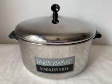 Farberware Classic Stainless Steel 6-Quart Covered Stockpot 836