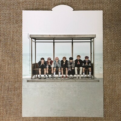 BTS THE WINGS TOUR ペーパースタンド BTS GROUP [You Never Walk Alone Wings] Official Paper Standee