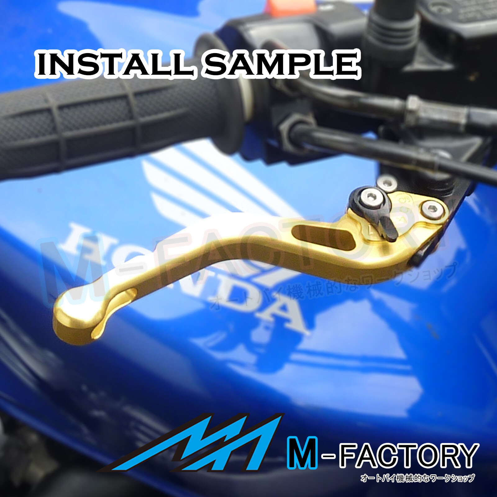 Fit Kawasaki ZXR 400 All Years MFactory Short Levers Set TITANIUM