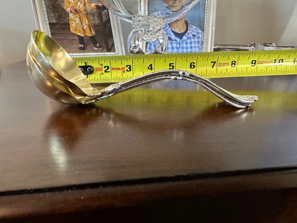 GORHAM 1901 FLORENTINA 7” SALSA/SALSA CUCHARONES 2 VENDIDOS CADA UNO SE VE HERMOSO Foto 2 de 4