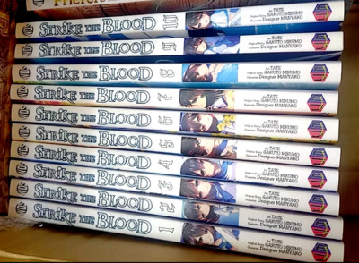 Strike The Blood Manga by Gakuto Mikumo Vol 1-10 English Version EXPEDITED DHL